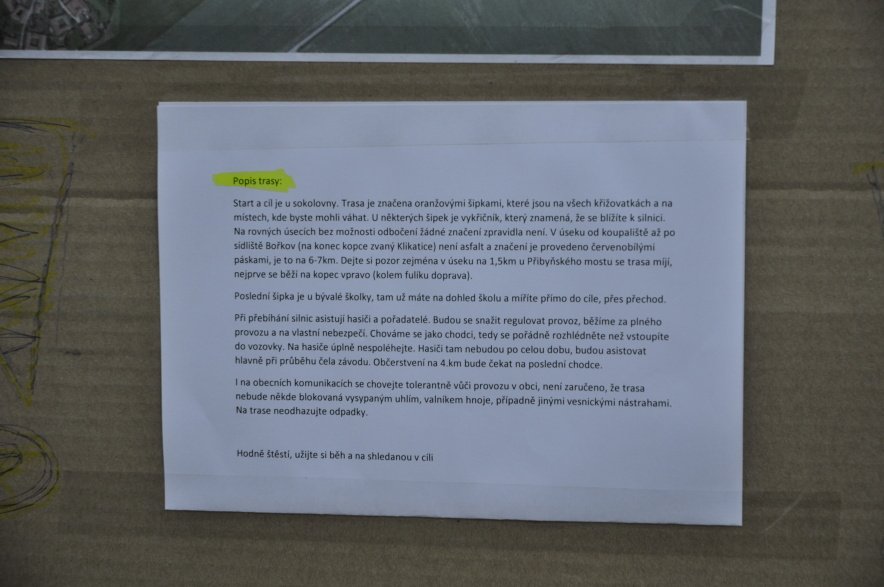 Sokolský běh republiky 28.10.2021
