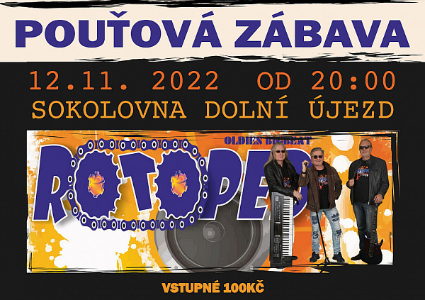 Pouťová zábava 12.11. 2022